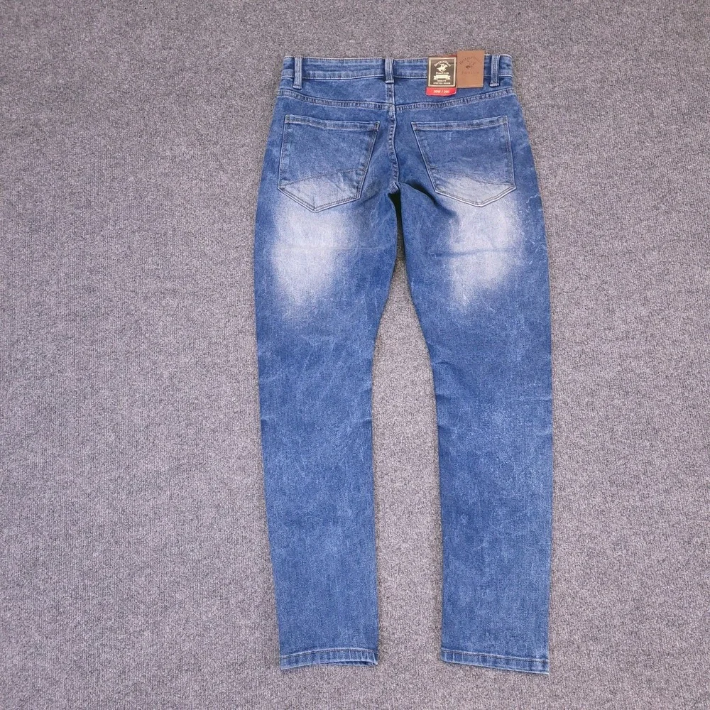 NWT Beverly Hills‎ Polo Club Jeans Mens 30x30 Slim Modern Stretch Tapered